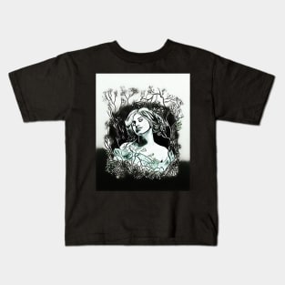 silent woman Kids T-Shirt